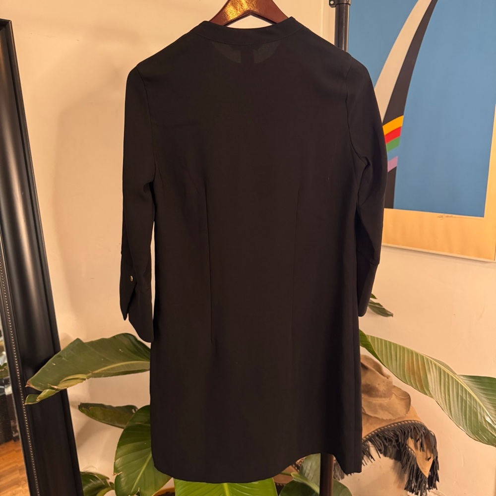 H&M Black Dress with Gold Button Details - Picture 7 of 7